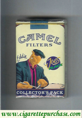 Camel Collectors Pack Joes Place Eddie Filters cigarettes soft box